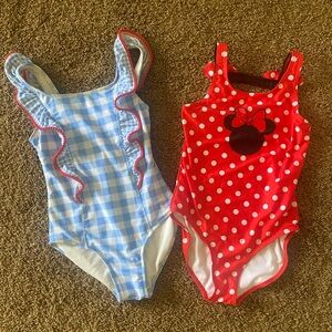Girls Swimsuits Set of two size 10 (L)
